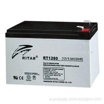 Small-sized Sealed Maintenance-free Lead-acid Battery, 12V Nominal Voltage